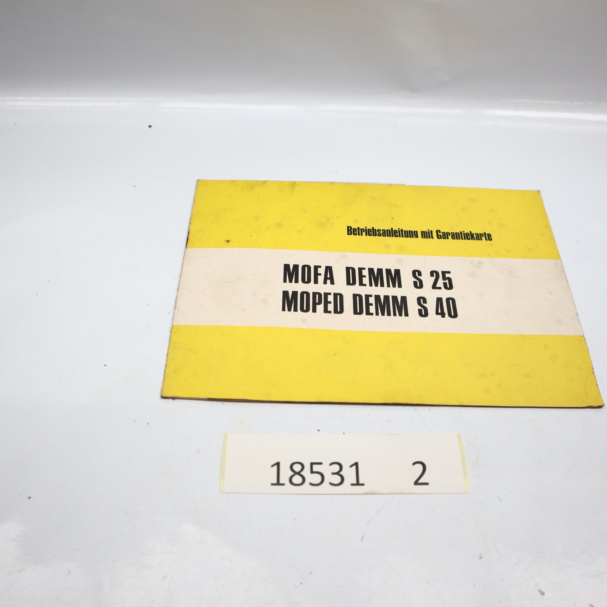 Demm S 25 / 40 Betriebsanleitung