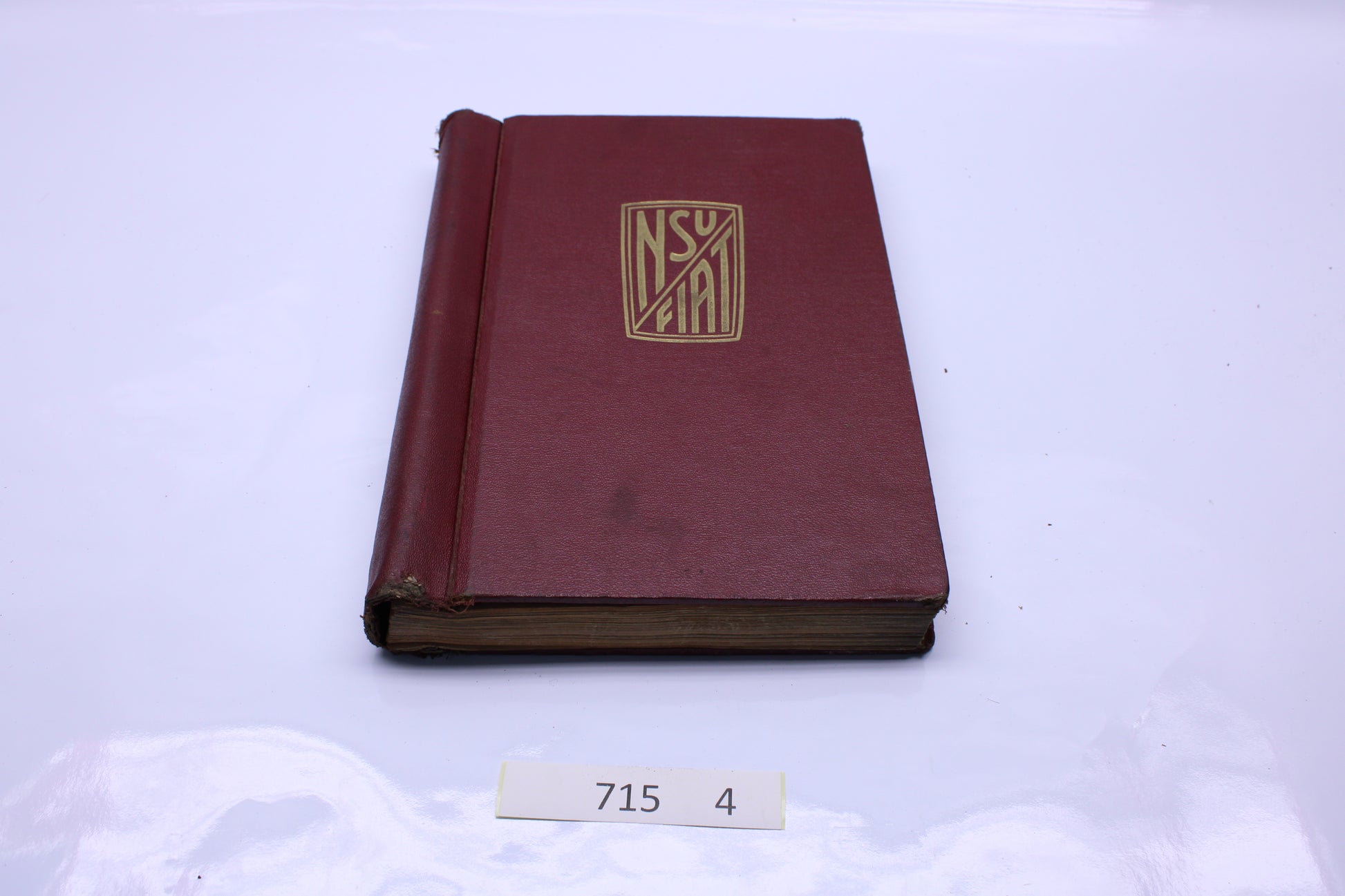 Original NSU Fiat Ersatzteil Katalog