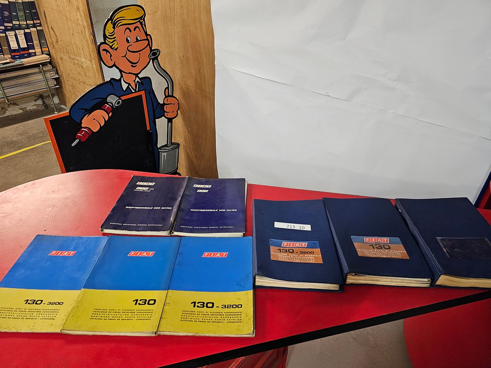 Fiat 130 Reparaturanleitung Werkstatt Handbuch Ersatzteil Katalog