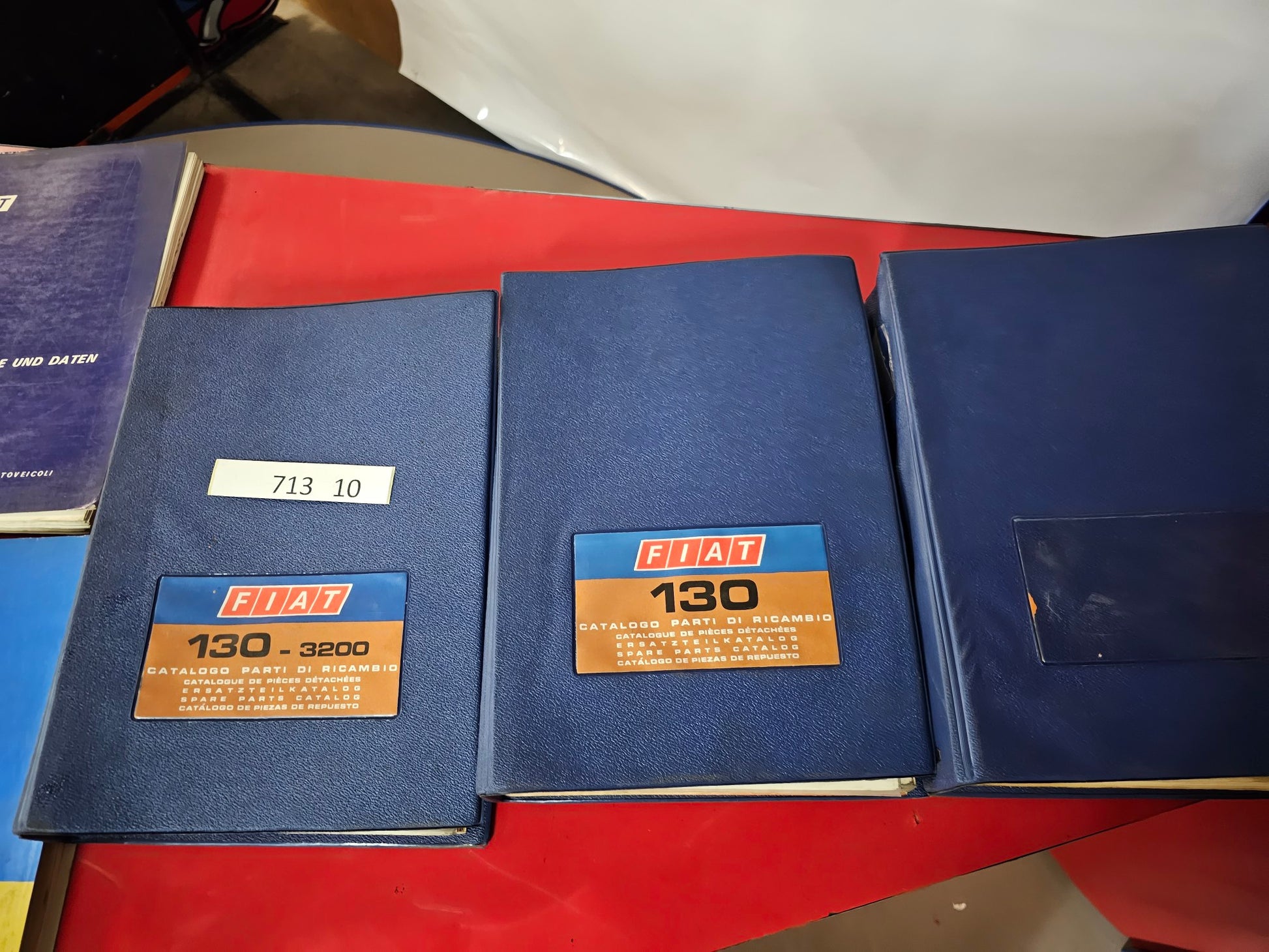 Fiat 130 Reparaturanleitung Werkstatt Handbuch Ersatzteil Katalog