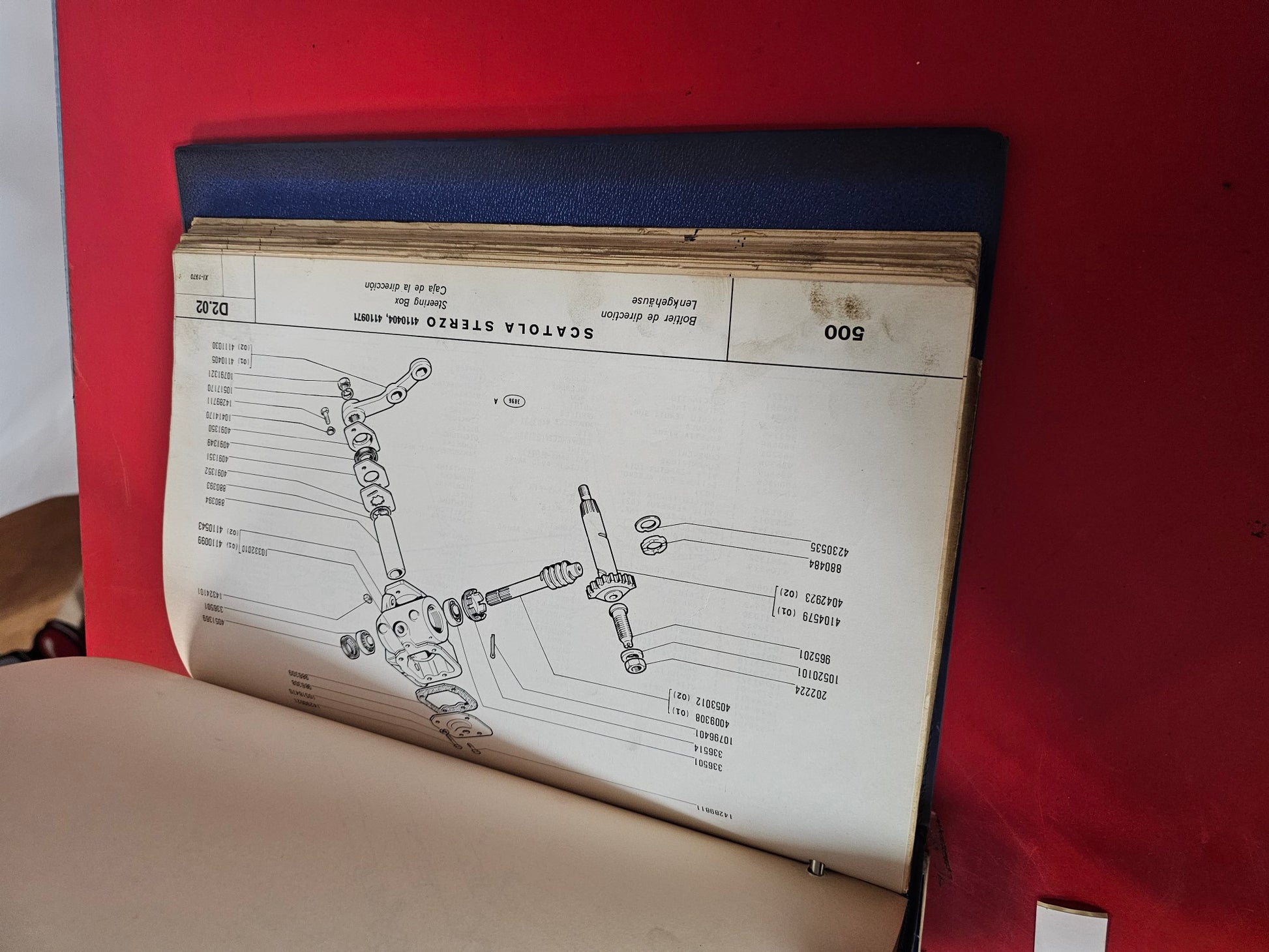 Fiat 500 Ersatzteil Katalog Werkstatt Handbuch