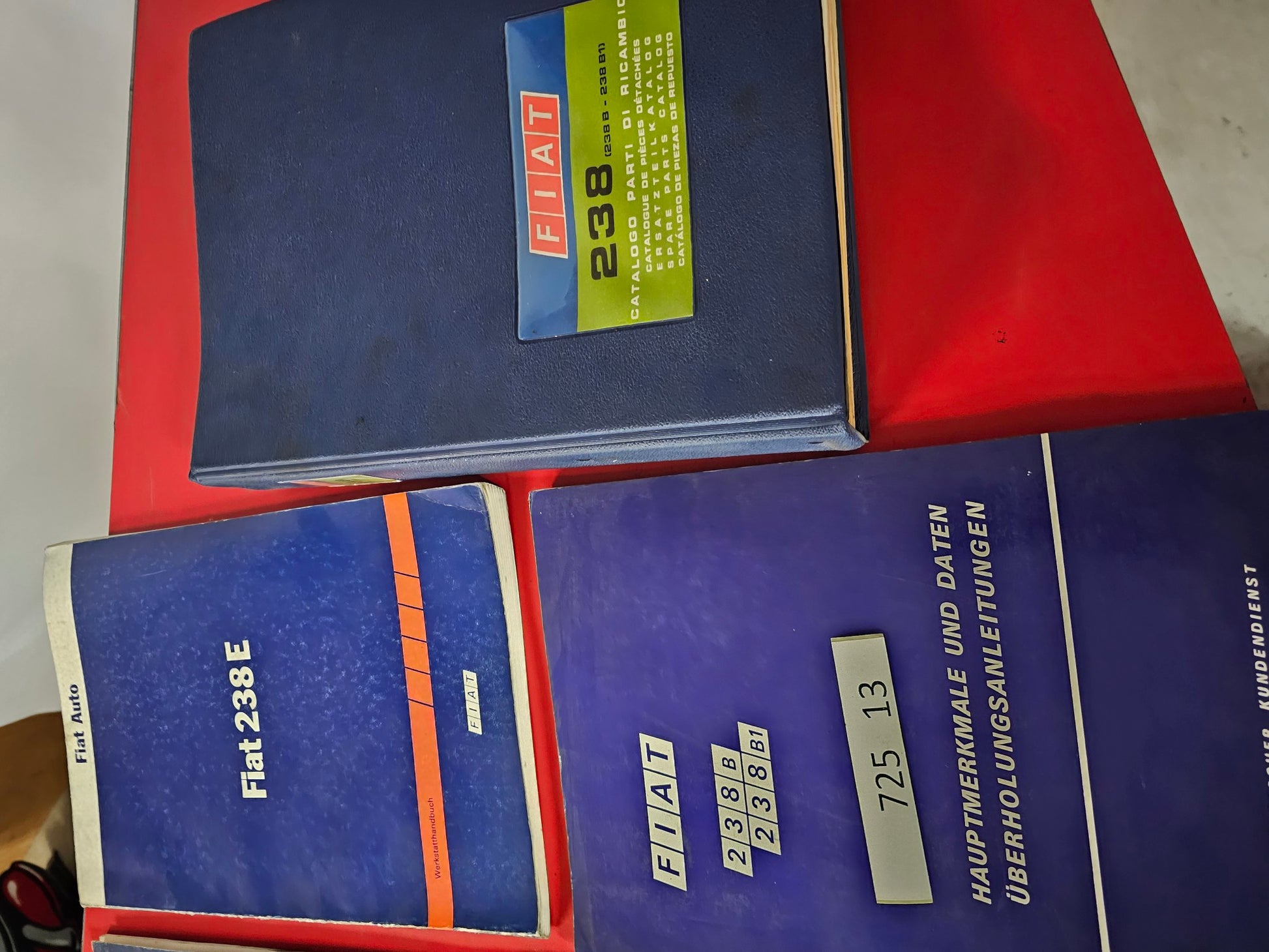 Fiat 238 Reparaturanleitung Werkstatt Handbuch Ersatzteil Katalog