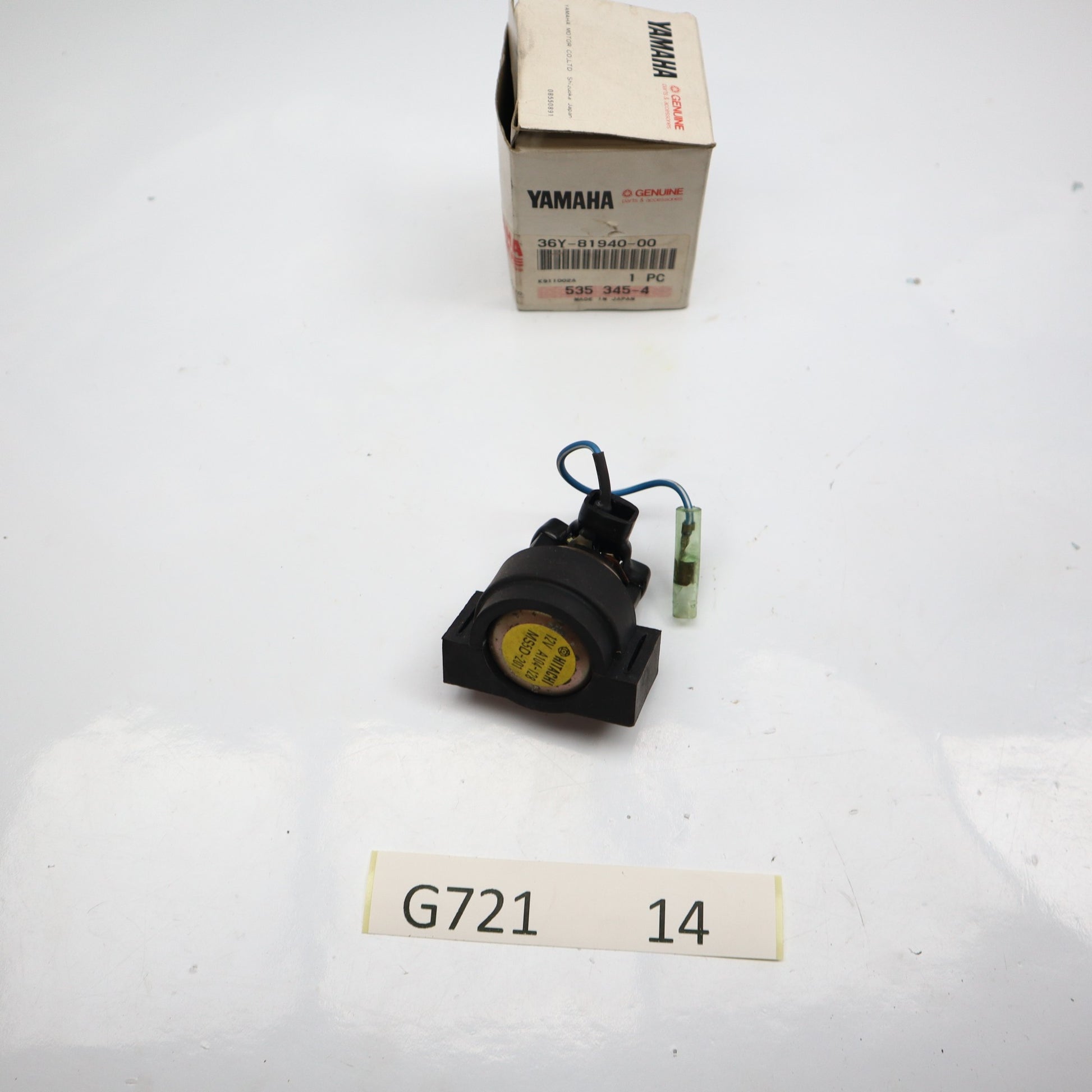 Yamaha 36y 81940 00 Anlasser Relais NOS