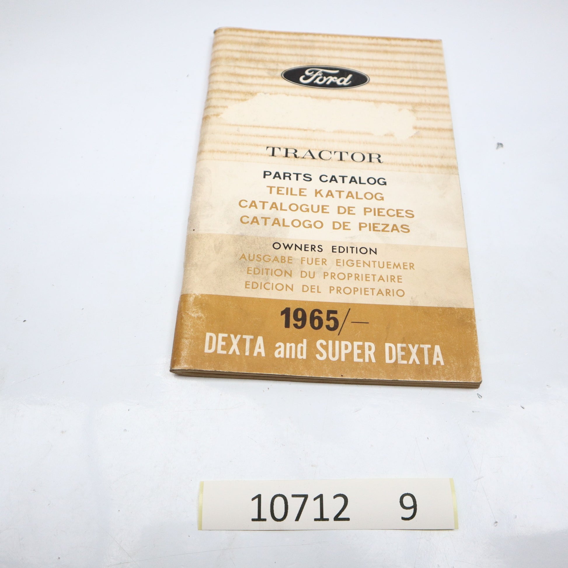 Ford Dexta Teile Katalog