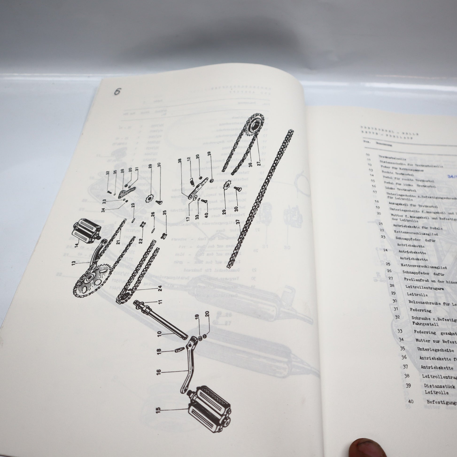 Moto Guzzi Trotter Ersatzteilkatalog