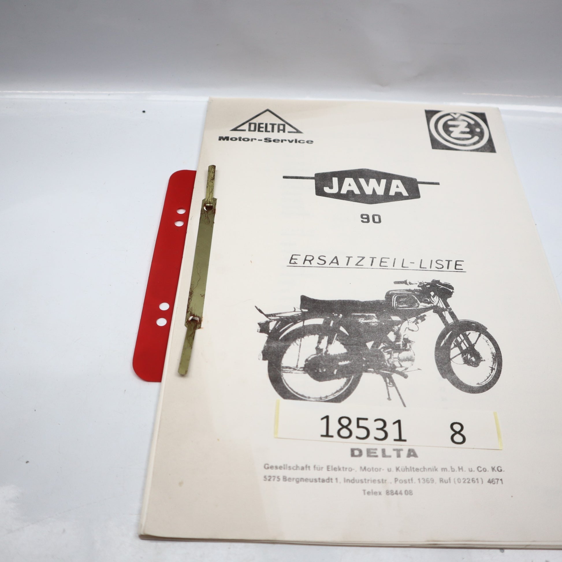 Jawa 90 Ersatzteilliste