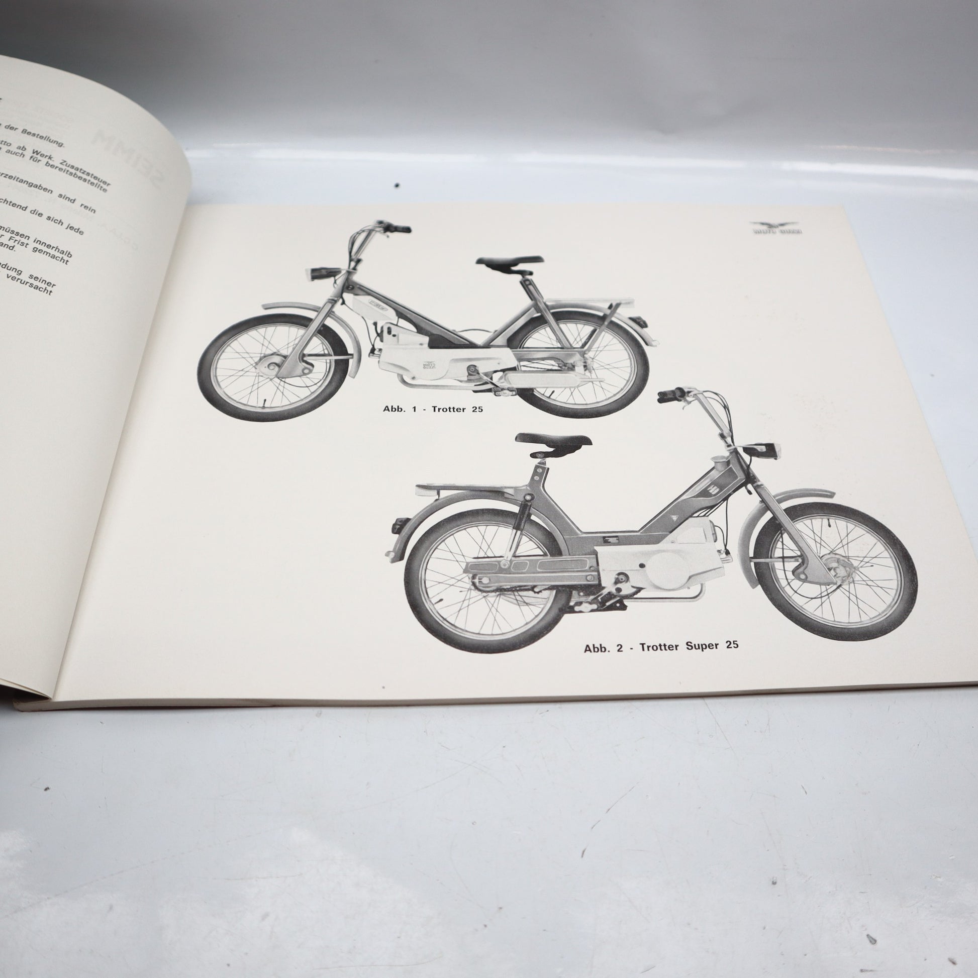 Moto Guzzi Trotter 40 Ersatzteil Katalog