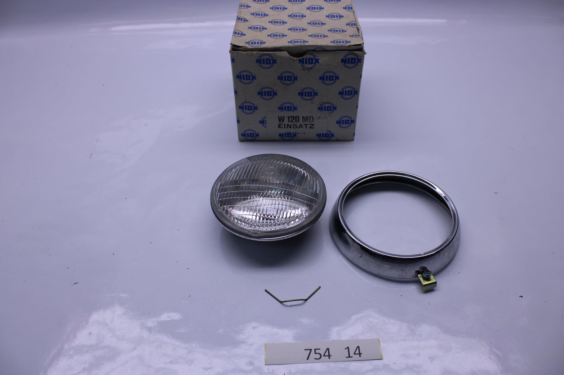 Original Hercules / Kreidler / Zündapp Niox W 120 MD Scheinwerfer NOS NEU