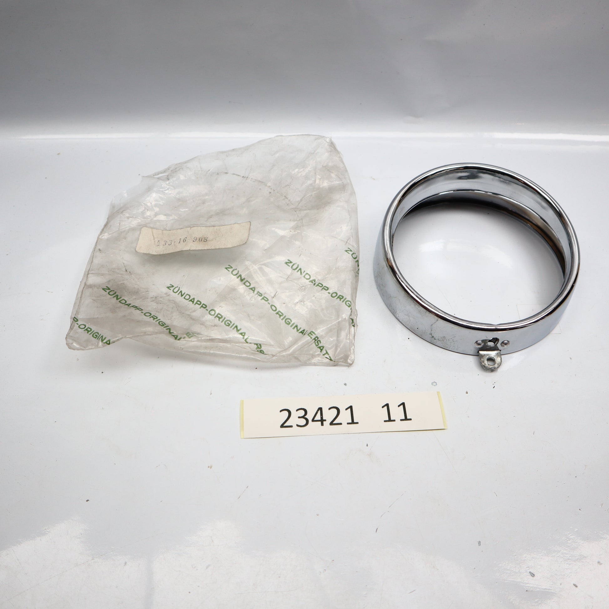 Zündapp Super Combinette 433 Scheinwerfer ring NOS Neu