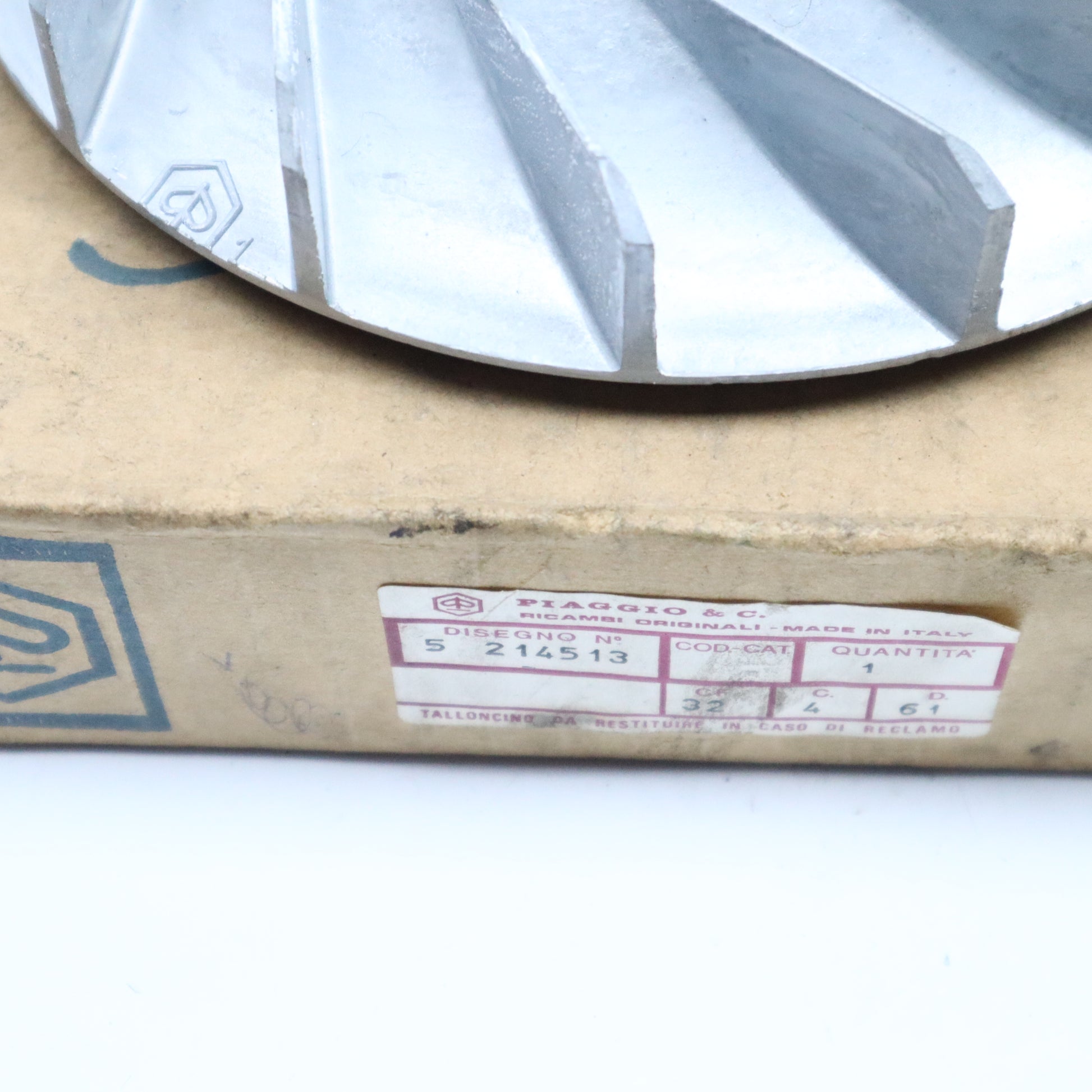 Piaggio Vespa Pk 80 Polrad Schwungrad NOS Neu