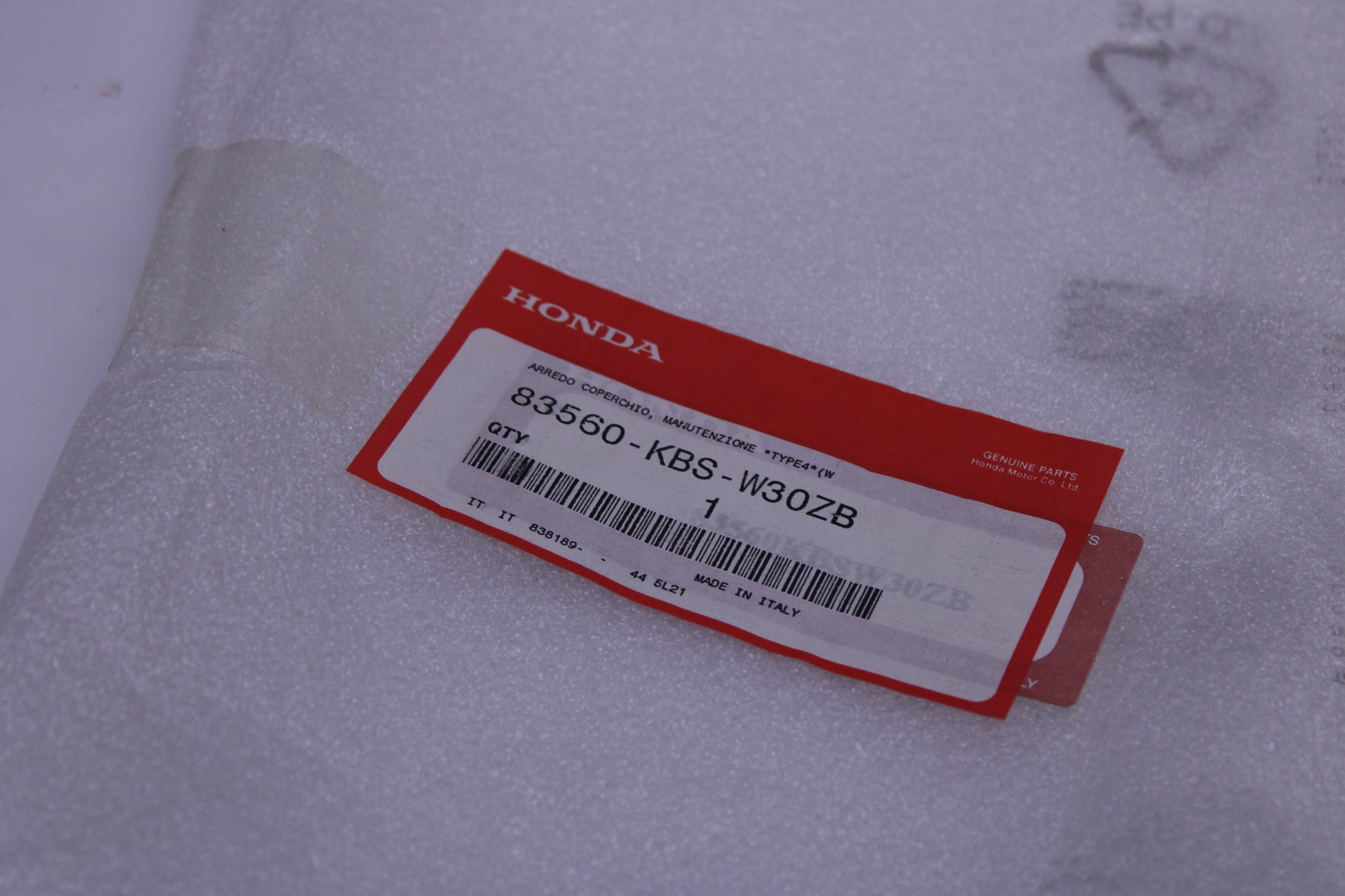 Honda Nsr Verkleidung 83560 kbs W3078 NOS Neu