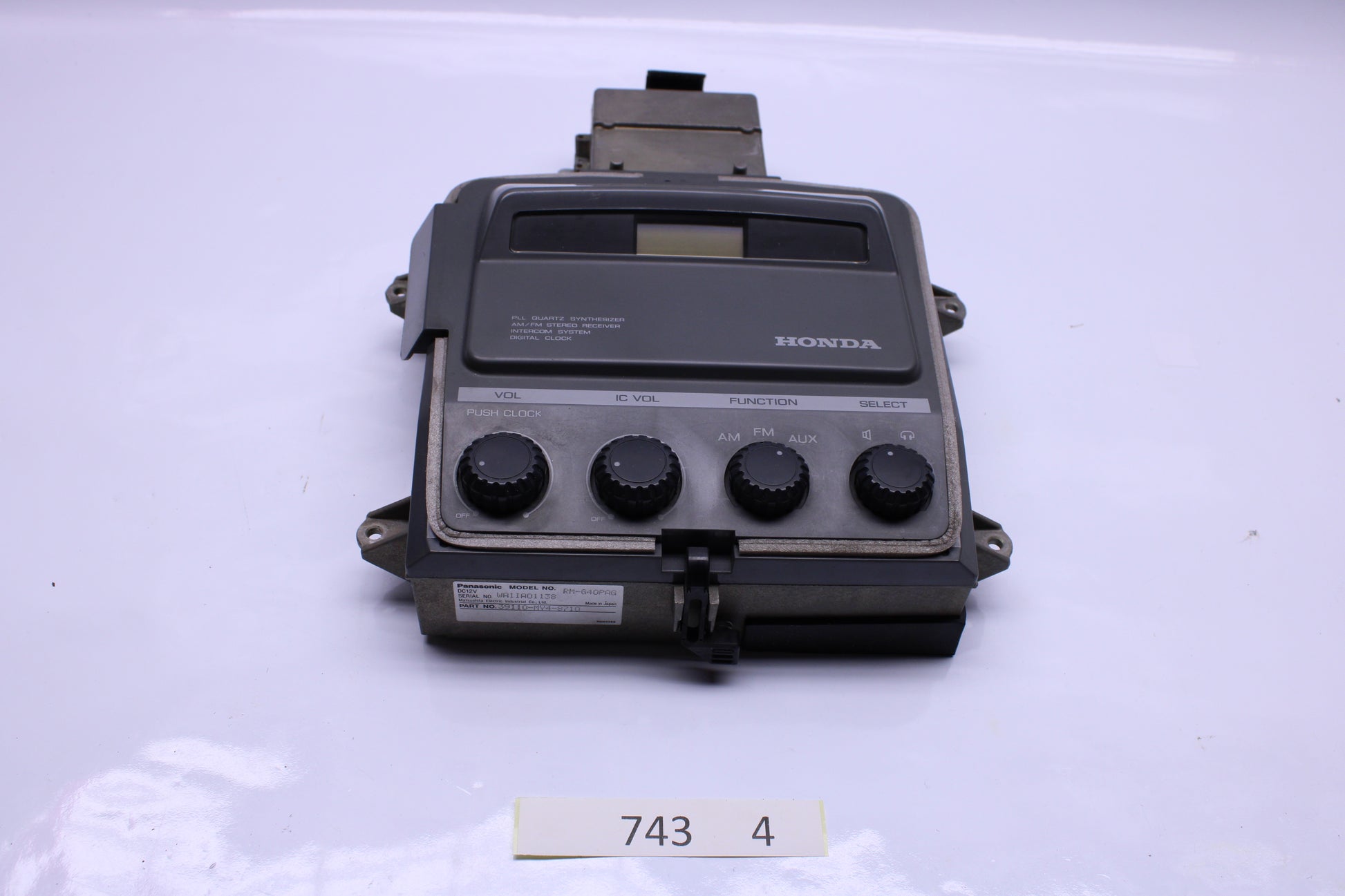 Honda Goldwing 1500 Radio 39100 my4 871 NOS Neu