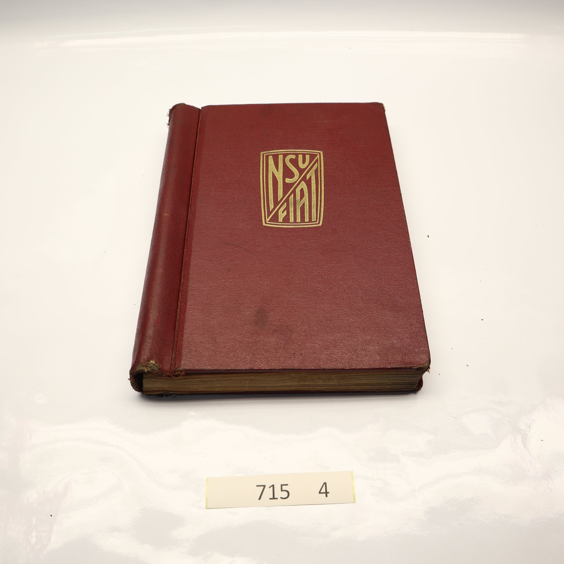 Original NSU Fiat Ersatzteil Katalog