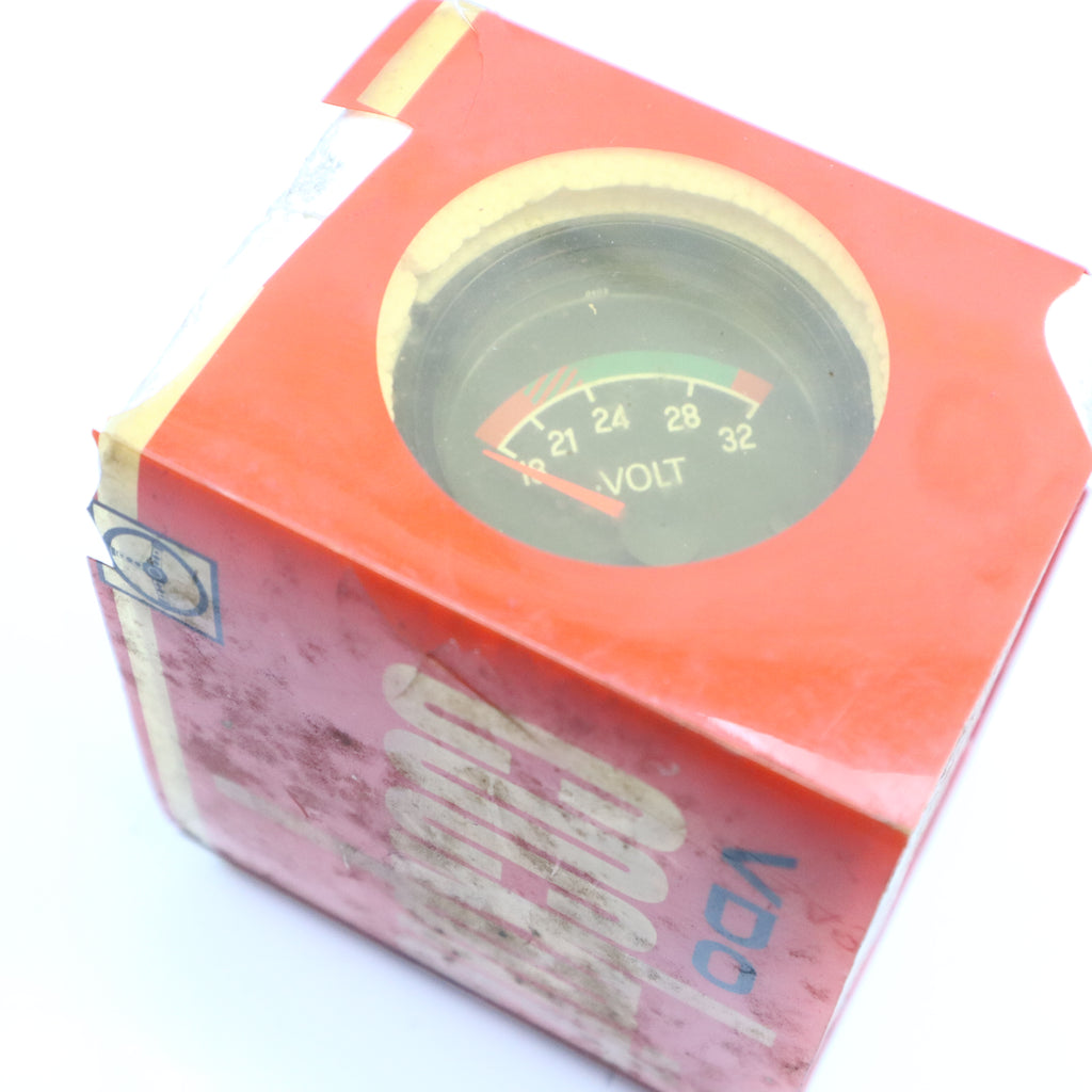 Original Vdo Cockpit Voltmeter Amatur Anzeige NOS