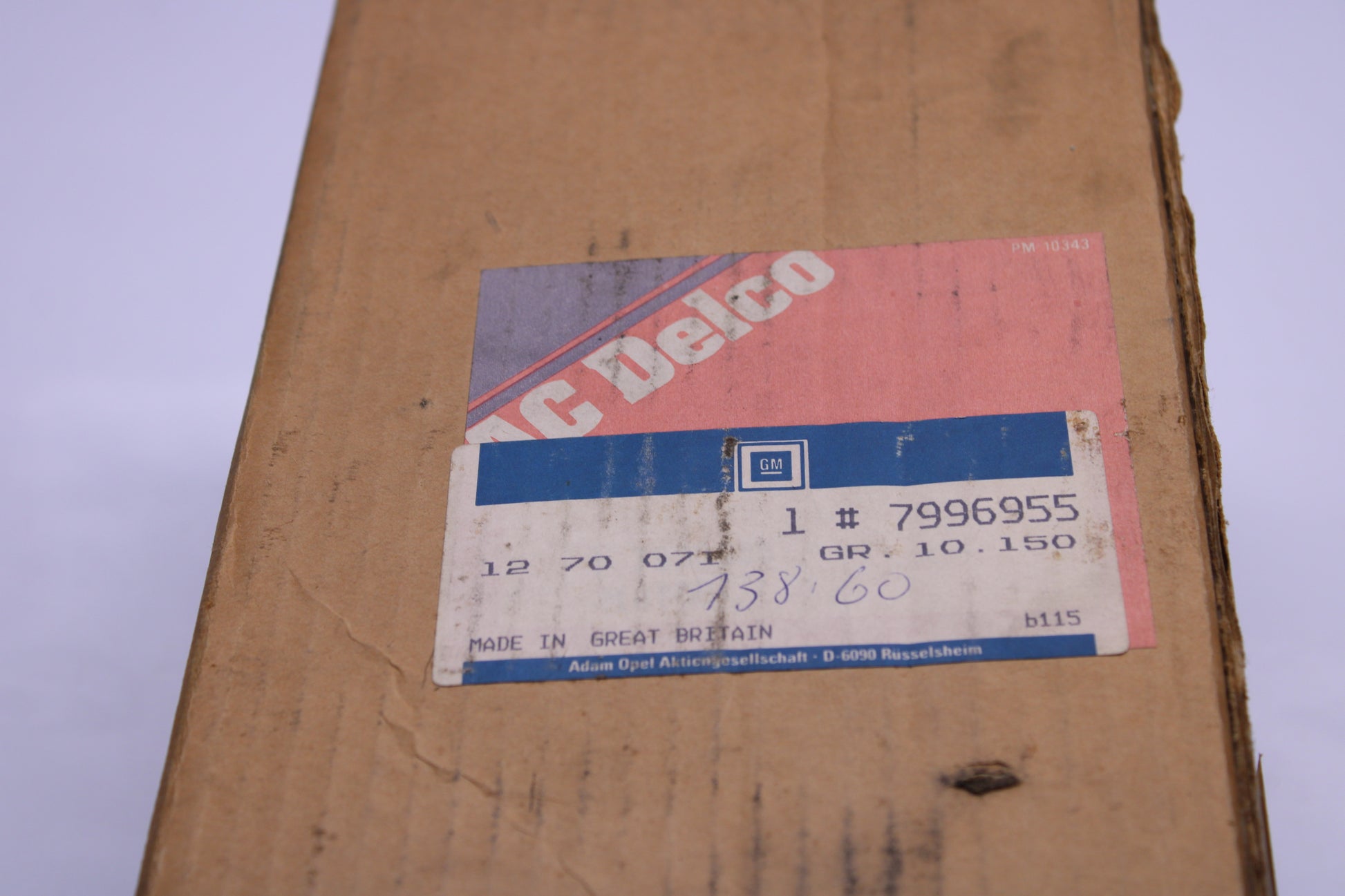 Original Opel Kadett E Wischermotor NOS