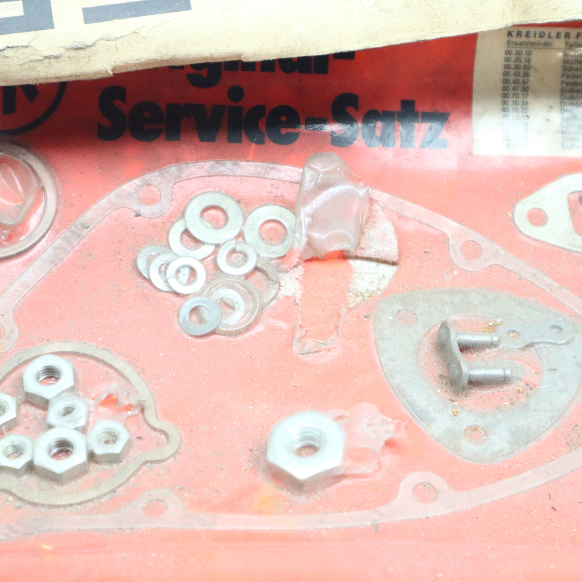 Original Kreidler Florett RS Motor Dichtungen Dichtsatz NOS