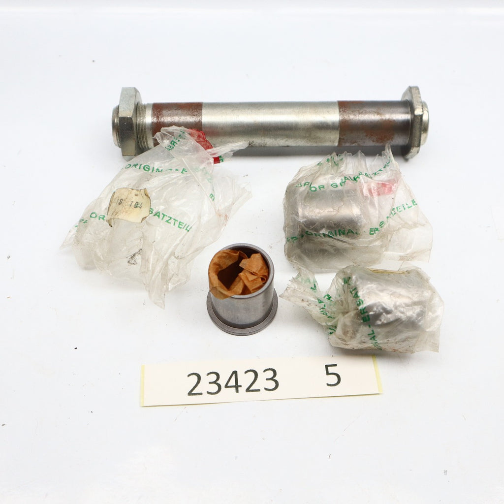 Original Zündapp KS 80 Hinterradschwinge Lager Buchsen Achse NOS
