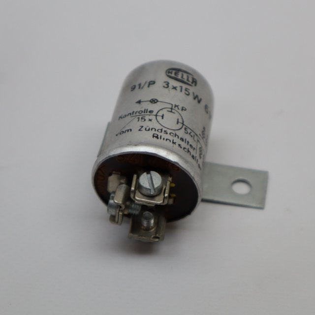 Hella Blinkerrelais 91/P 3*15W 6 v NEU NOS