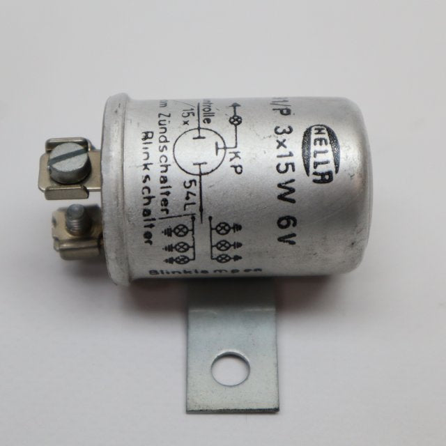 Hella Blinkerrelais 91/P 3*15W 6 v NEU NOS