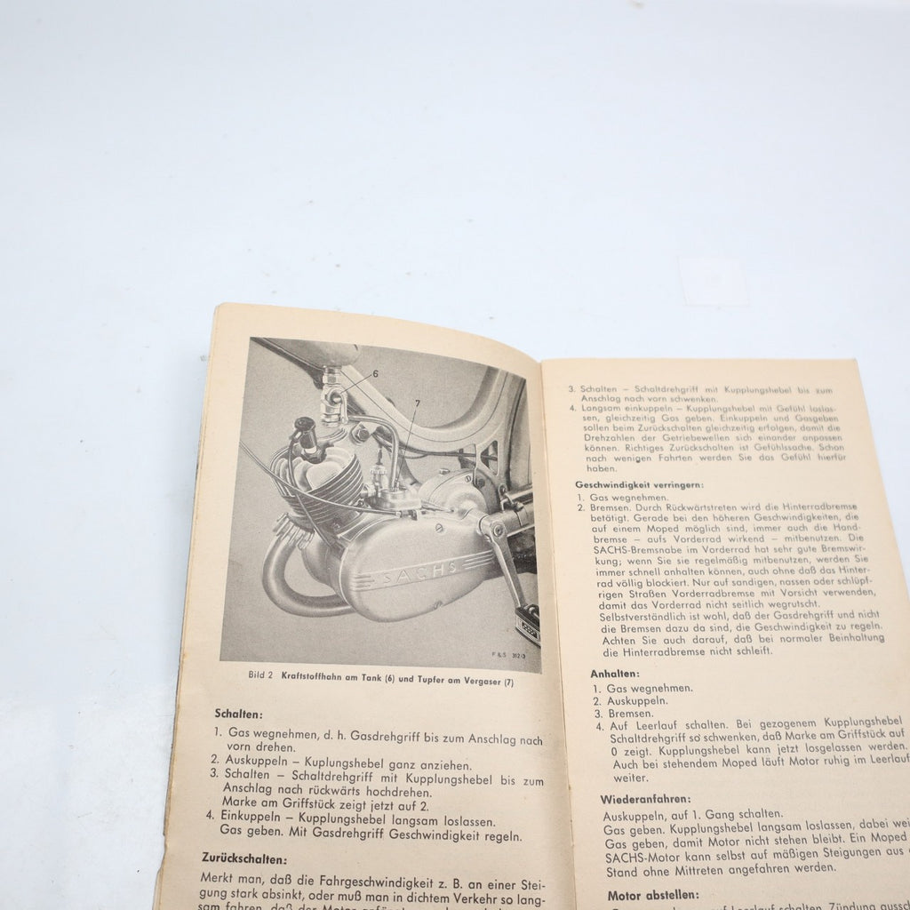 SACHS 50 MOTOR HANDBUCH