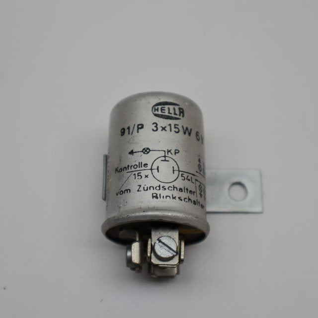 Hella 91 / P 3*15W 6V    Blinkerrelais NEU NOS