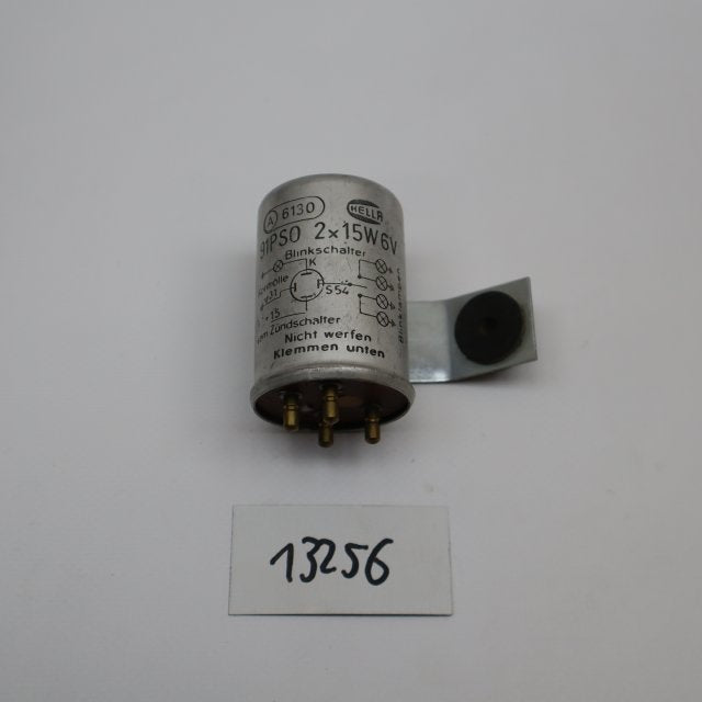 Hella Blinkerrelais 91 PSO 2*15W 6 v NEU NOS