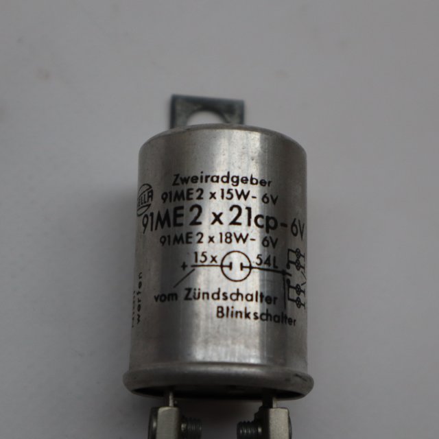 Hella Blinkerrelais 91ME2*21cp 6V NEU NOS
