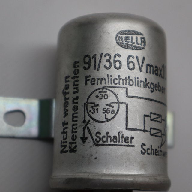 Hella 91 / 36 7v Max 100W  Blinkerrelais NEU NOS